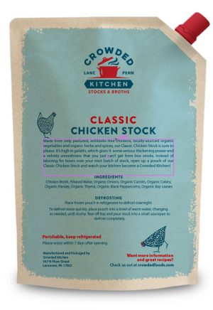 Classic Chicken Pouch Back